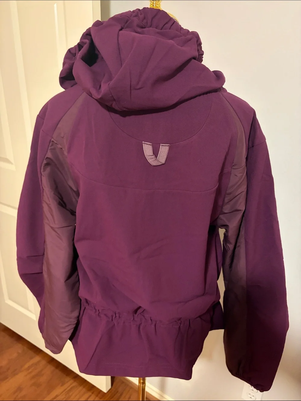 NWT Free People 🍒 All Terrain Fleece Training Jacket in ‘Black Cherry’